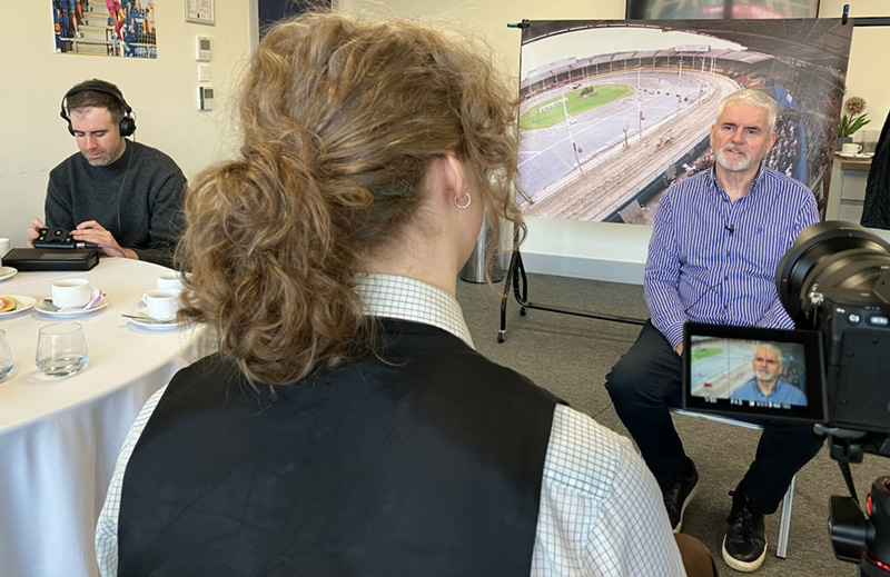 Interviewing Floyd Amphlett